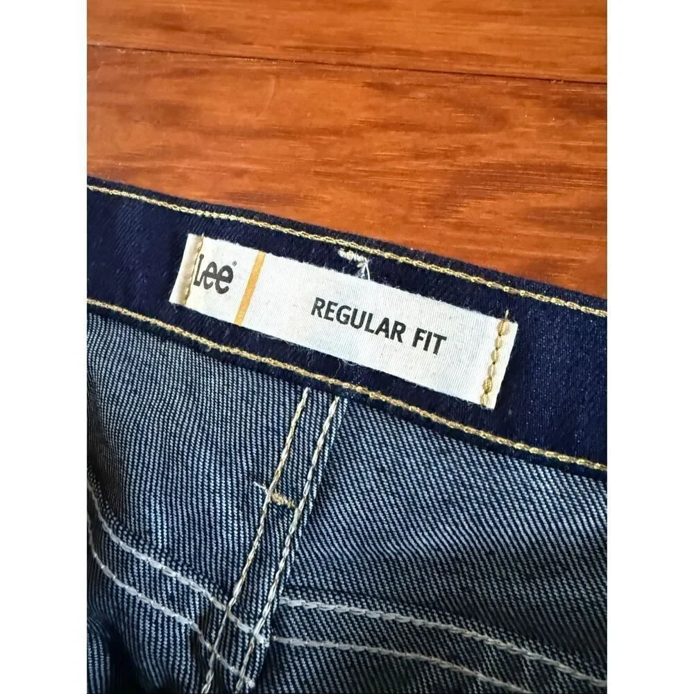 Lee Regular Fit Stretch Jeans – Big & Tall – Dark Wash – Men’s 50x30 (New